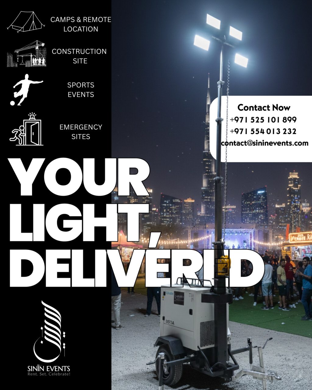 Instagram post from sininevents. This post is in position 3.